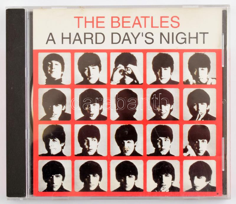 The Beatles - A Hard Day's Night, CD, Album, Reissue, Magyarország 1995 (VG, a tok sérült)