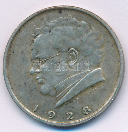 Ausztria 1928. 2Sch Ag '100 éve halt meg Schubert' T:AU,XF patina Austria 1928. 2 Schilling Ag 'Centennial of the Death of Schubert' C:AU,XF patina Krause KM#2843
