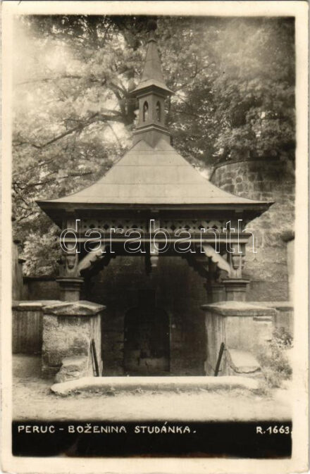 1936 Peruc, Perutz; Boženina studánka / well (EK)