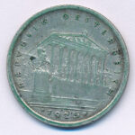 Ausztria 1925. 1Sch Ag T:XF,VF patina Austria 1925. 1 Schilling Ag C:XF,VF patina Krause KM#2840
