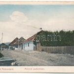 Petrova, Patrova (Máramaros, Maramures); Postahivatal / street view, post office (fl)