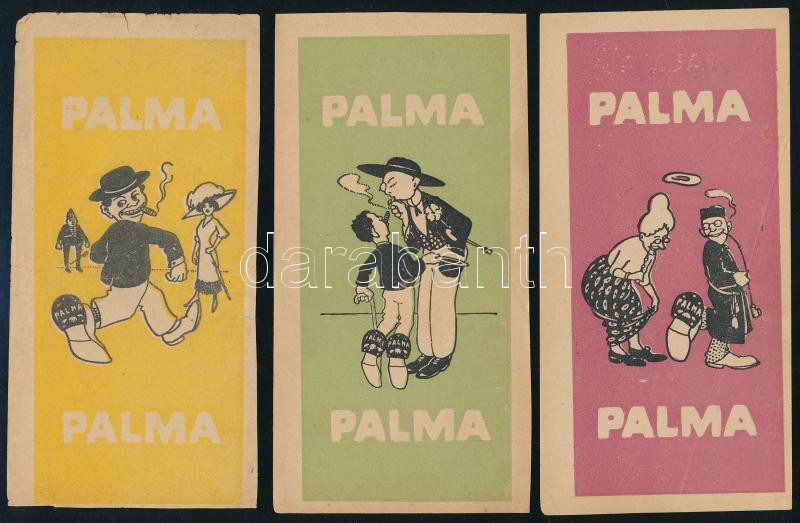 5 db Palma számolócédula