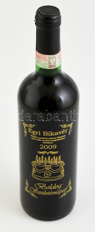 2009. Egri Bikavér. 12,5%. 0,75L