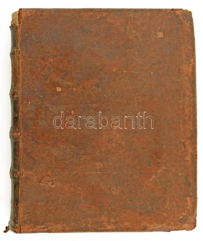 Ignatio Tentscher : Institutiones polemicaeconscriptae in usus academicos. Pragae, 1761. Ignatii Francisci Pruscha, 613p. Korabeli egészbőr kötésben, kissé sérült - Image 2