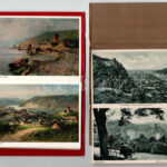 4 db régi német képeslap füzet / 4 pre-1945 German postcard booklets - Image 4