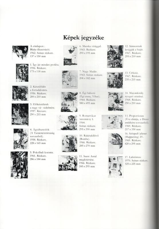 Kondor Béla. Tizenhét rézkarc. A bevezető tanulmányt írta: Németh Lajos. Bp., 1980, Corvina, 10 p.+17 t. Kiadói papírkötés, kissé koszos borítóval. - Image 2