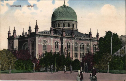 Chernivtsi, Czernowitz, Cernauti, Csernyivci (Bukovina, Bukowina); Tempel / synagogue