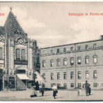 Budapest III. Óbuda, Flórián tér, dohány gyár, Ifj. Weisz S. Sámuel üzlete (gyűrődés / crease)