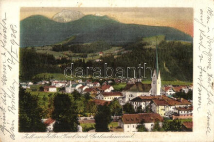 Zell am Ziller. Tirol mit Gerlossteinwand (b)