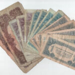 1944. 1P-5P (12db) 'A Vöröshadsereg Parancsnoksága' + 100P (2db) 'A Vöröshadsereg Parancsnoksága' T:F-G