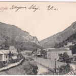 1902 Herkulesfürdő, Baile Herculane; látkép. R. Krizsány kiadása / general view, spa (EK)