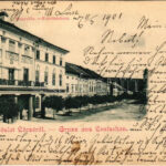 1901 Lőcse, Levoca; Megyeháza. Latzin János kiadása / Komitatshaus / county hall