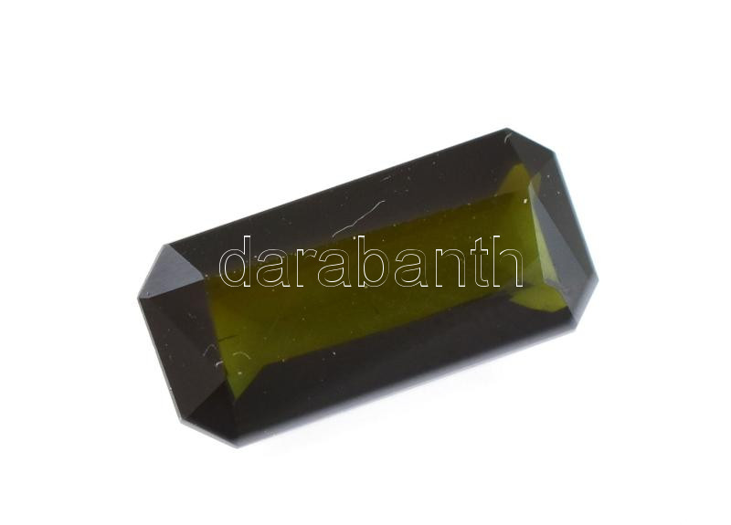 Turmalin, fazettált téglalap alakú csiszolás, 2,40 cts - Image 2