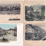 8 db RÉGI (1905 előtti) külföldi város képeslap / 8 pre-1905 European town-view postcards