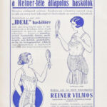 1929 Jegyesek könyve sok reklámmal, ékszer, ruha, étel, stb Kopott vászonkötésben - Image 3