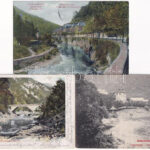 Herkulesfürdő, Baile Herculane; - 6 db RÉGI város képeslap / 6 pre-1945 town-view postcards