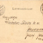 1900 Kassa, Kosice; M. kir. Gazdasági Tanintézet. Vitéz A. kiadása / farmer school (kopott sarok / worn corner) - Image 2
