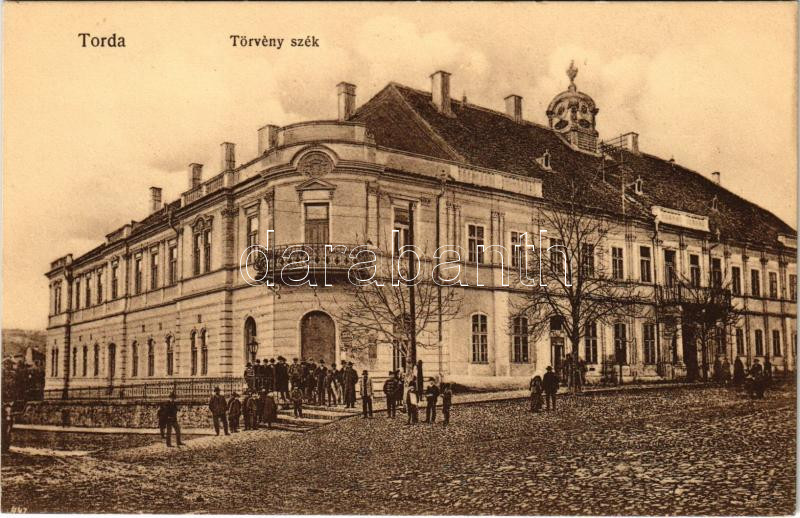 Torda, Turda; Törvényszék. Füssy József kiadása / court