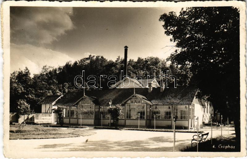 1941 Kolozs, Kolozs-sósfürdő, Kolozsfürdő, Cojocna; Gépház / spa, powerhouse (EK)