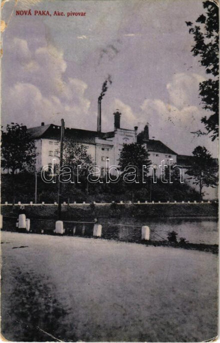 1923 Nová Paka, Akc. pivovar / brewery, beer factory (EB)