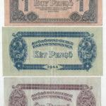 1944. 1P + 2P + 5P + 10P +20P + 50P + 100P 'A Vöröshadsereg Parancsnoksága' T:F kis folt