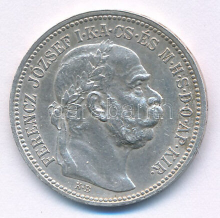 1915KB 1K Ag 'Ferenc József' T:AU kis ph Adamo K5.1