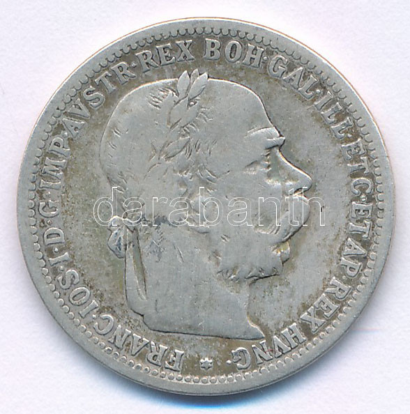 Ausztria 1894. 1K Ag 'Ferenc József' T:F patina Austria 1894. 1 Corona Ag 'Franz Joseph' C:F patina Krause KM#2804