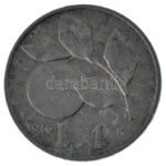 Olaszország 1946. 1L Al T:XF kis oxidáció R! Italy 1946. 1 Lira Al C:XF small oxidation R! Krause KM#87 - Image 2