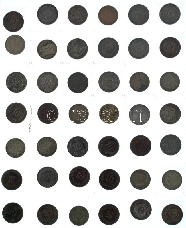 1893-1940. 10f (42x) T:VF,F