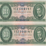1969. 10Ft (2x) sorszámkövetők T:AU,XF Adamo F7