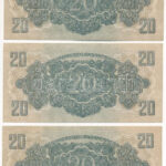 1944. 20P 'A Vöröshadsereg Parancsnoksága' (3x) közeli sorszámúak T:UNC,AU Adamo P45 - Image 2