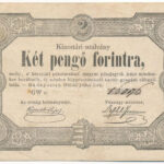 1849. 2Ft 'Kincstári utalvány' 'GW o. 16096' T:F folt, apró anyaghiba Adamo G108