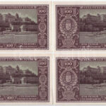 1945. 100P (8db) közeli sorszámok T:AU-F szép papír Adamo P18 - Image 2