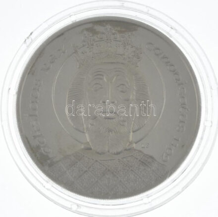 1992. 500Ft Ag 'Szent László' kapszulában T:PP kis patina Adamo EM125
