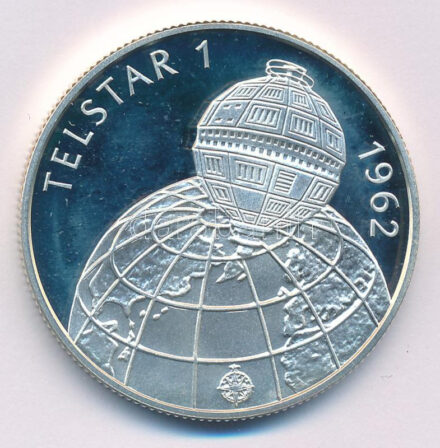 1992. 500Ft Ag 'Telstar 1' kapszulában T:PP Adamo EM127