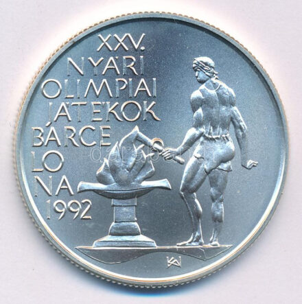 1989. 500Ft Ag 'XXV. Nyári Olimpiai Játékok - Barcelona 1992' kapszulában T:BU Adamo EM11