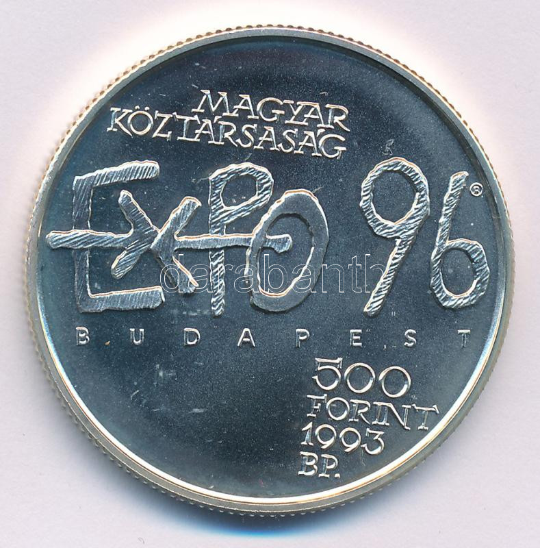 1993. 500Ft Ag 'Expo 96' kapszulában T:BU Adamo EM131 - Image 2