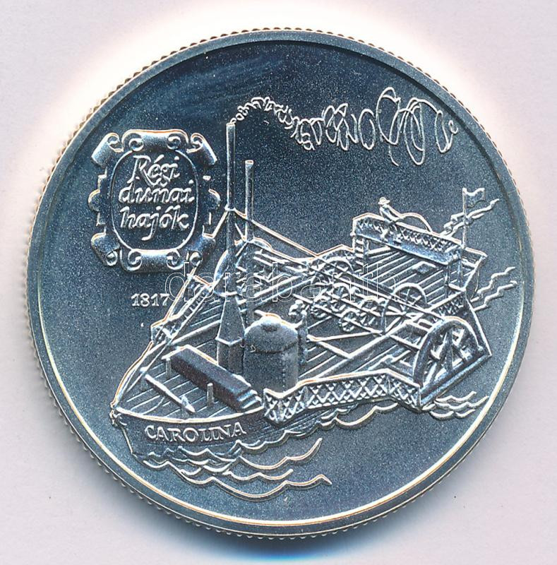 1994. 500Ft Ag 'Régi dunai hajók - Carolina' kapszulában T:BU Adamo EM134