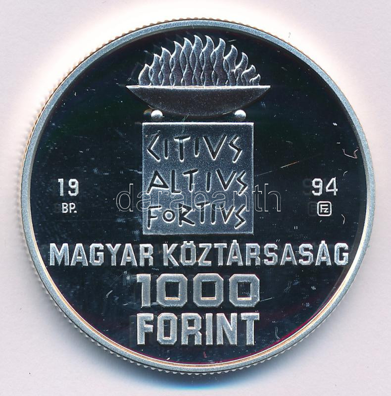 1994. 1000Ft Ag 'XXVI. Nyári Olimpia - Atlanta' kapszulában T:PP Adamo EM137 - Image 2