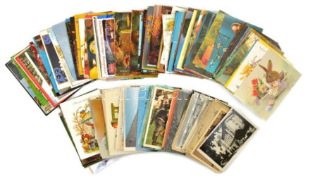 Kb. 260 db MODERN képeslap: magyar és külföldi városok, sok üdvözlő motívum / Cca. 260 modern postcards: Hungarian and other town-views, greeting motives