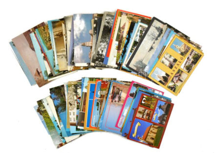 Kb. 100 db MODERN magyar város képeslap / Cca. 100 modern Hungarian town-view postcards