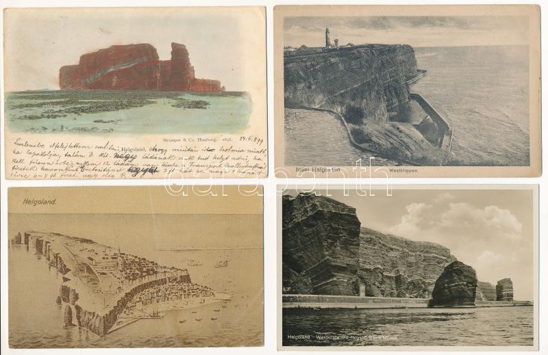 Helgoland - 4 pre-1945 postcards