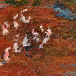 Olvashatatlan jelzéssel: Csendélet. Olaj, vászon, jelzett, fakeretben, 43×40,5 cm - Image 2