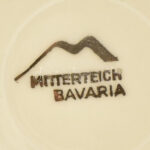 Bavaria pralinékínáló szett, alján repedéssel, d: 12 cm, 20 cm. - Image 3