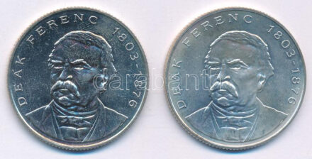 1994. 200Ft Ag 'Deák' (2x) T:UNC Adamo F13.1
