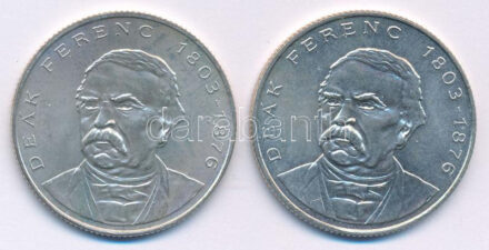 1994. 200Ft Ag 'Deák' (2x) T:UNC,AU Adamo F13.1