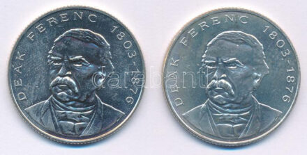 1994. 200Ft Ag 'Deák' (2x) T:UNC,AU Adamo F13.1