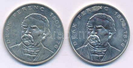 1994. 200Ft Ag 'Deák' (2x) T:UNC,AU Adamo F13.1