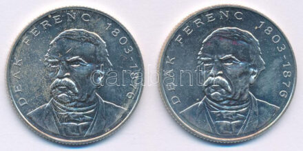 1994. 200Ft Ag 'Deák' (2x) T:UNC,AU Adamo F13.1