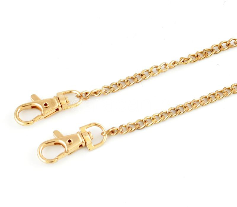 Lornyonlánc, aranyozott, h: 120 cm - Image 2